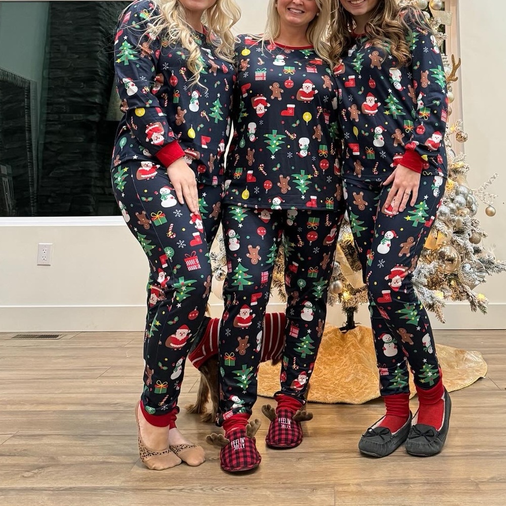 Set of six Christmas PJs